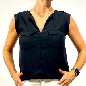 Sleeveless blouse